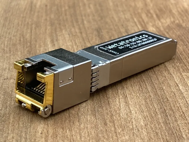 ConX-SFP serial console server in SFP form factor